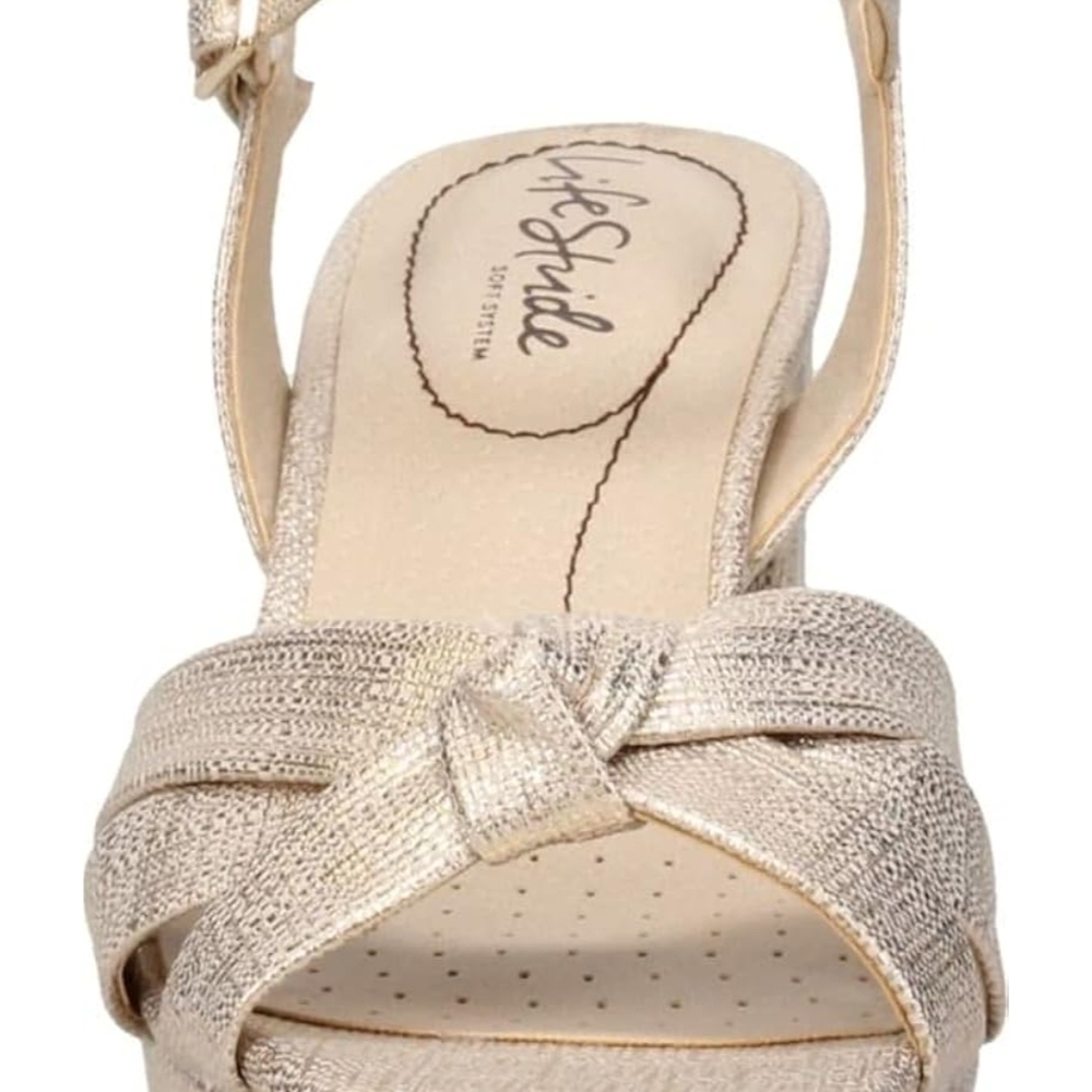 Life Stride Women's Gold Sandals